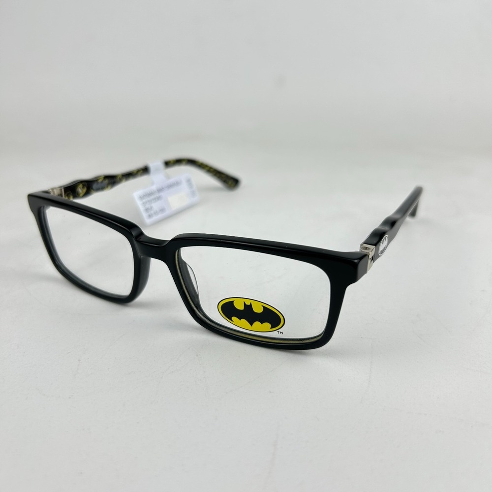 Batman BME12WM 571212340 Unisex Kids Eyeglasses Frame Black Full Rim 49-15-125mm